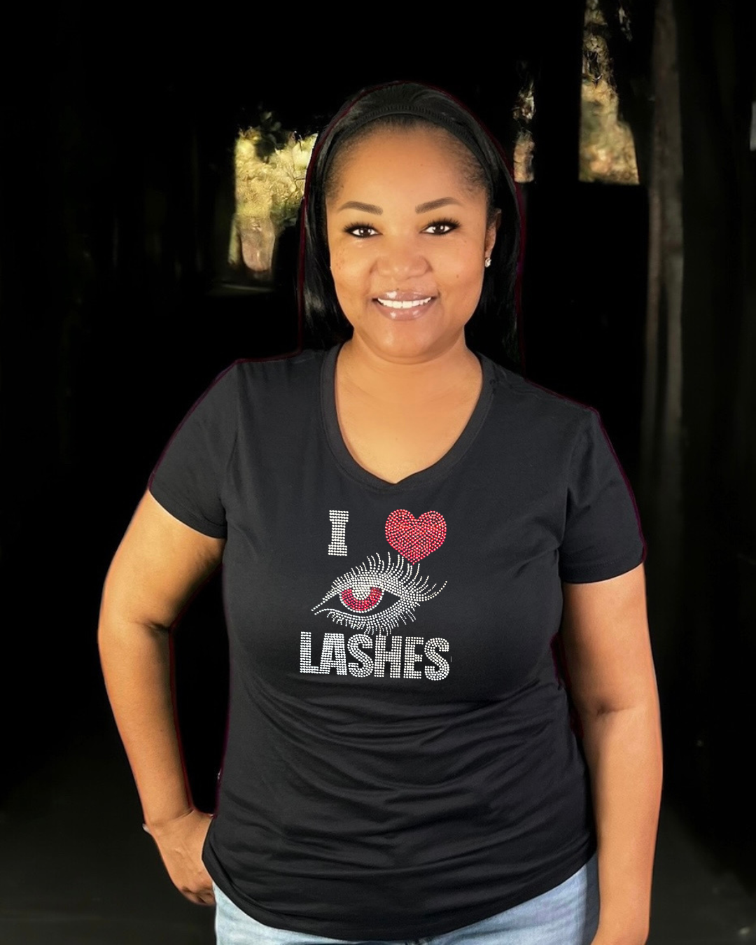 Lash Tech Rhinestone Design