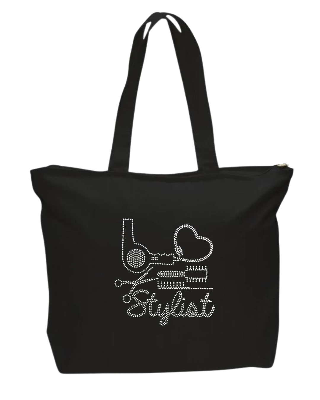 Hair Stylist Rhinestone Design