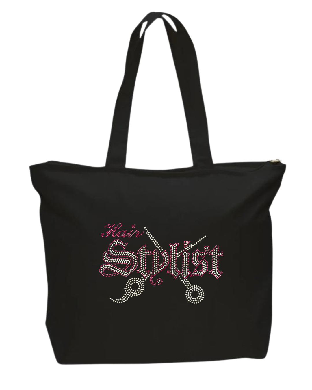 Hair Stylist Rhinestone Design