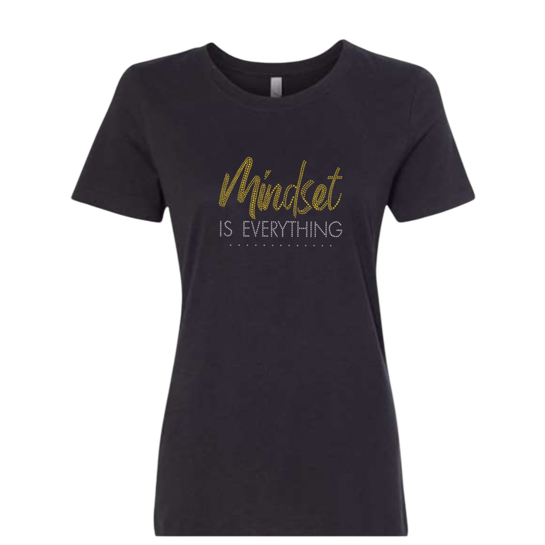 Mindset is Everything Rhinestone T-Shirt
