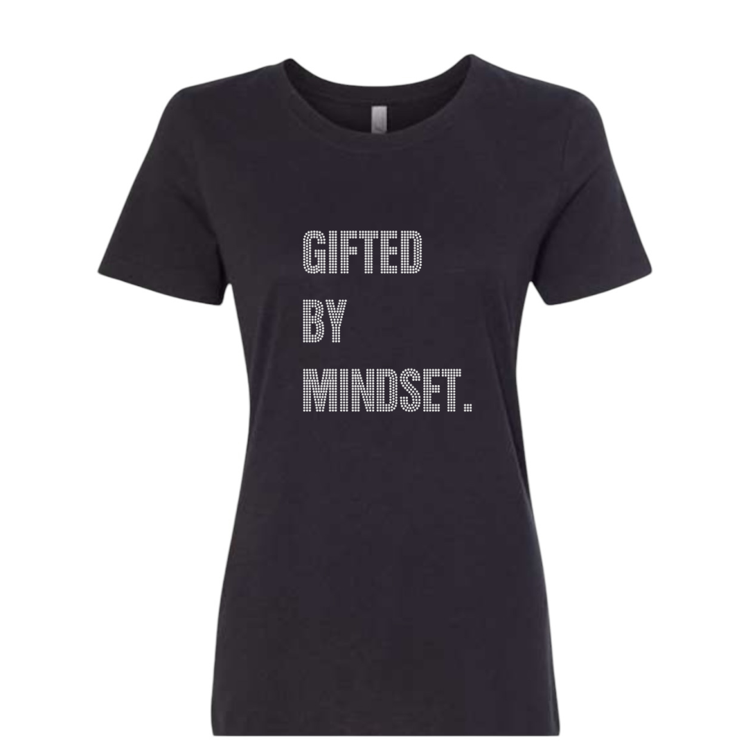 Gifted by Mindset Rhinestone T-Shirt