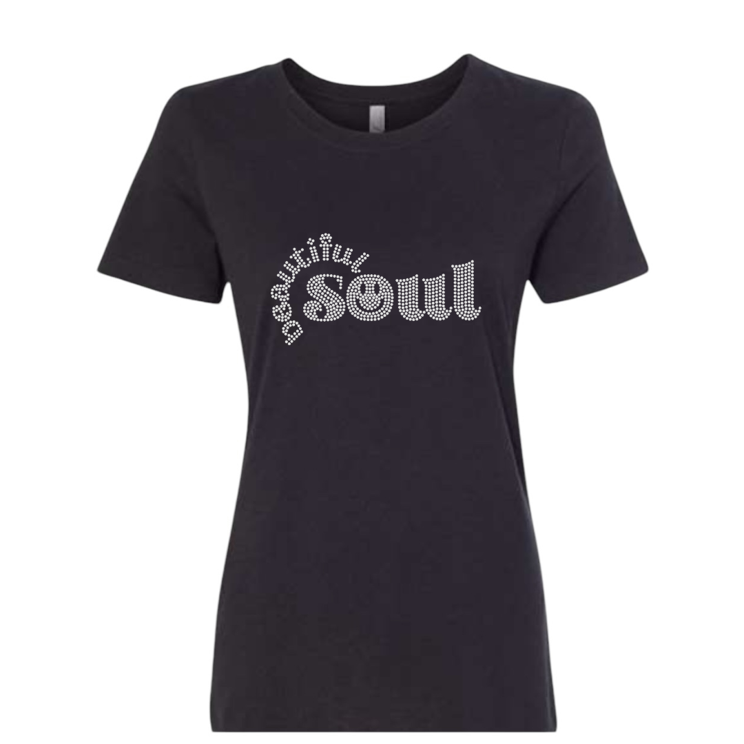 Beautiful Soul Rhinestone T-Shirt