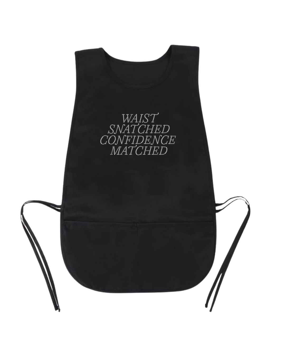 Waist Snatched Confidence Matched Rhinestone Design
