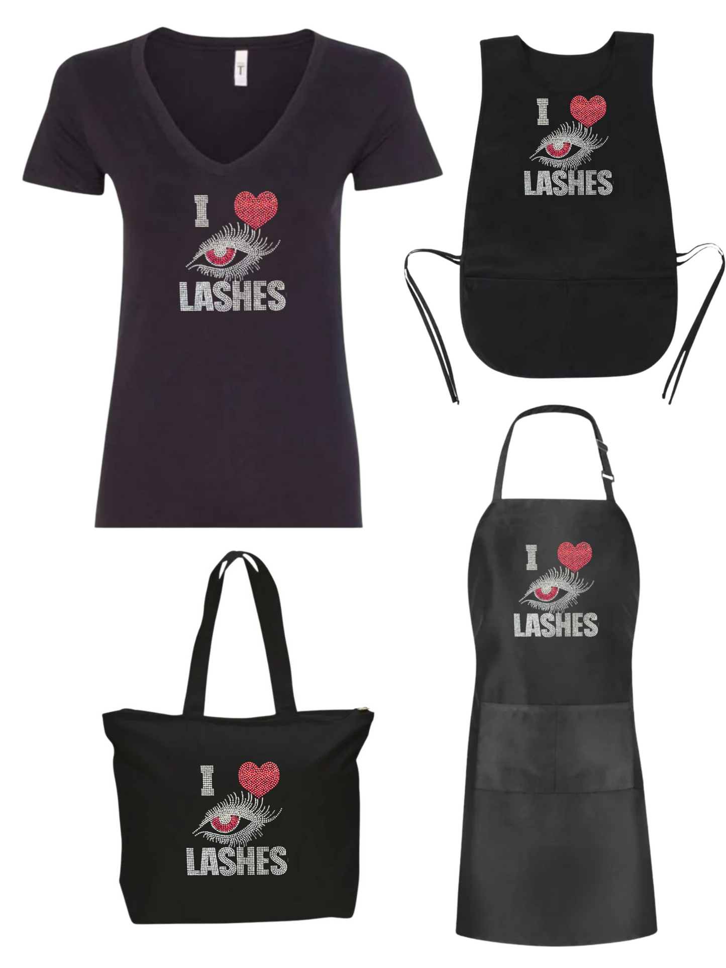 Lash Tech Rhinestone Design