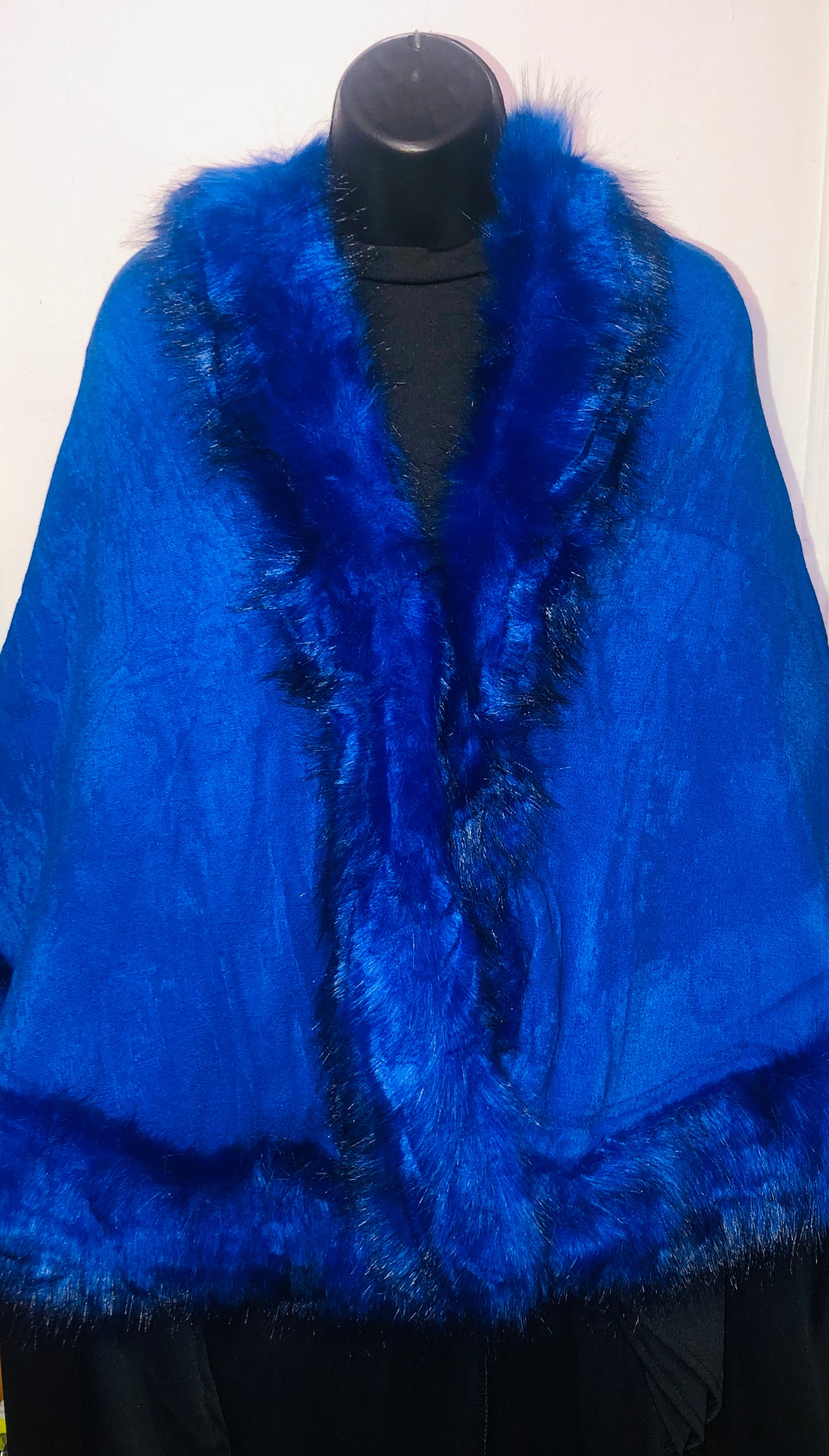 Royal Blue Shawl