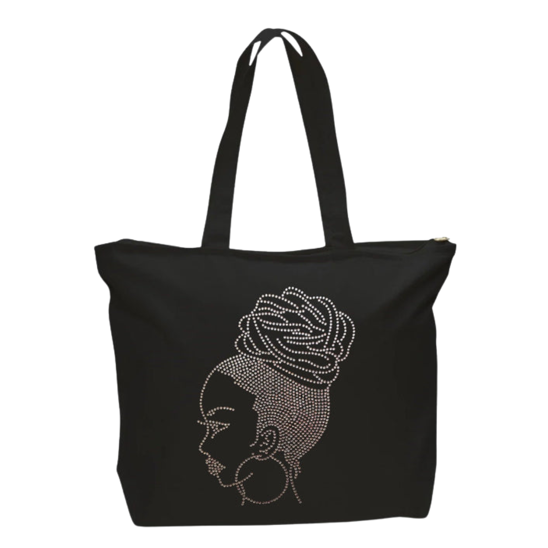 BFCM Deal Rhinestone Tote Bag