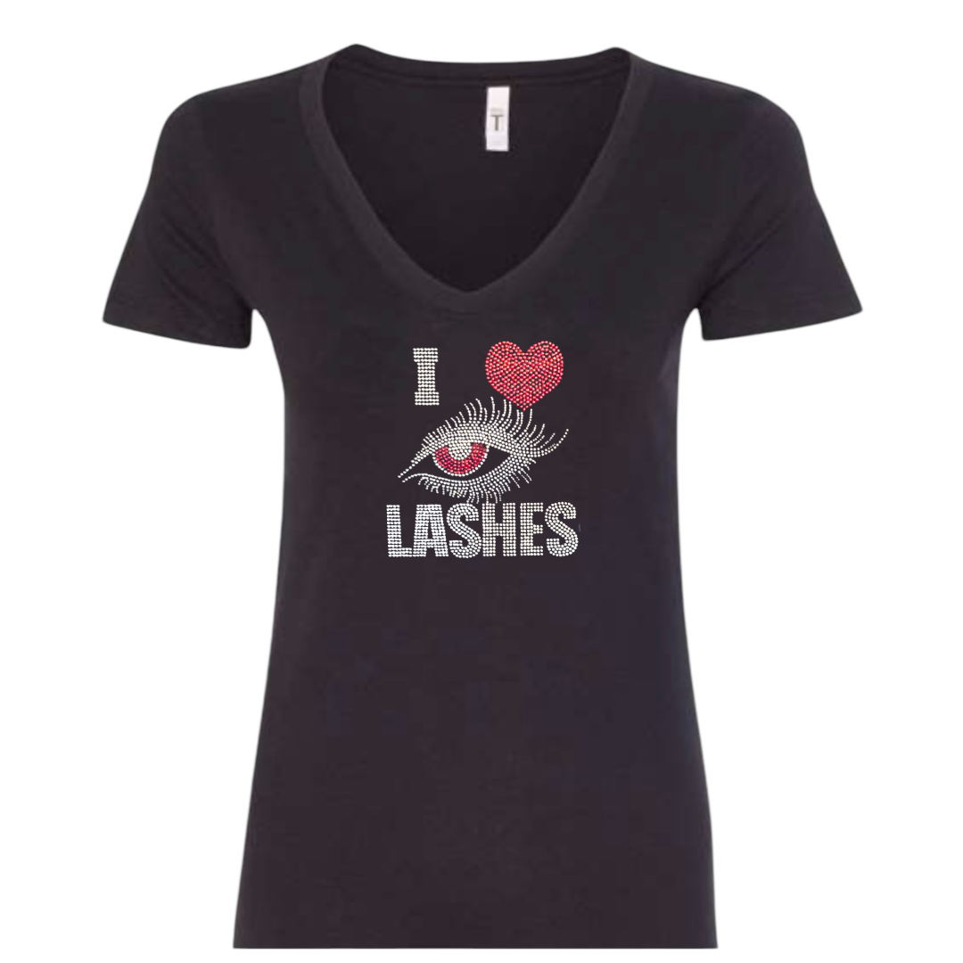Lash Tech Rhinestone Design