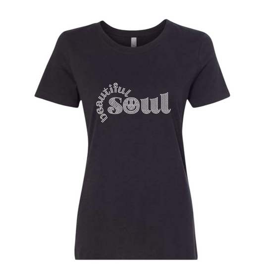 Beautiful Soul Rhinestone T-Shirt