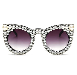 Iridescent Clear Bling Glasses