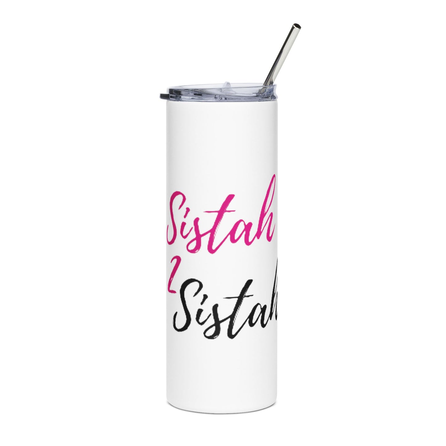 Sistah 2 Sistah Stainless Steel Tumbler, 20oz