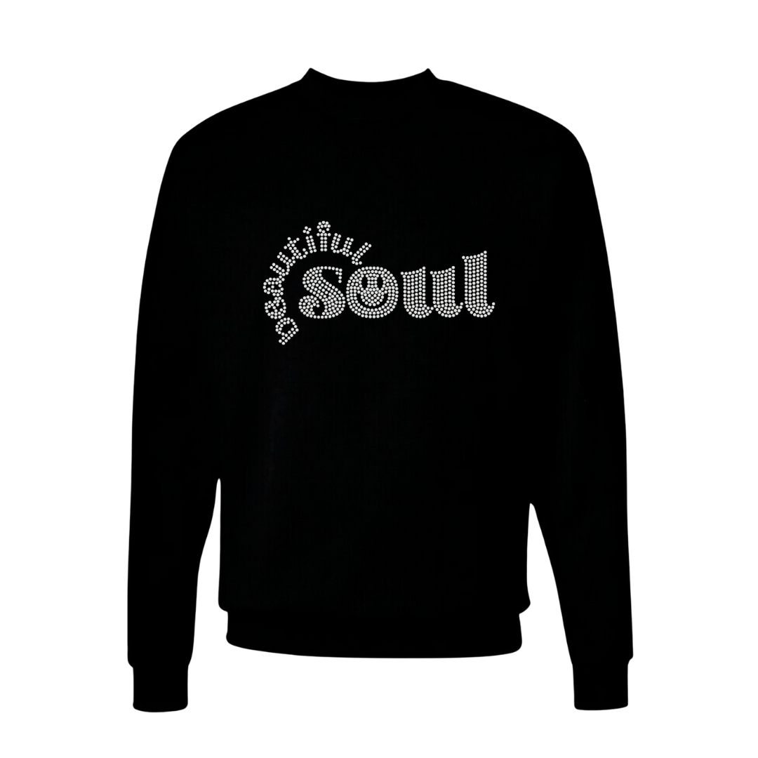 Beautiful Soul Rhinestone Unisex Sweatshirt
