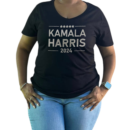 Kamala Harris Rhinestone Shirt