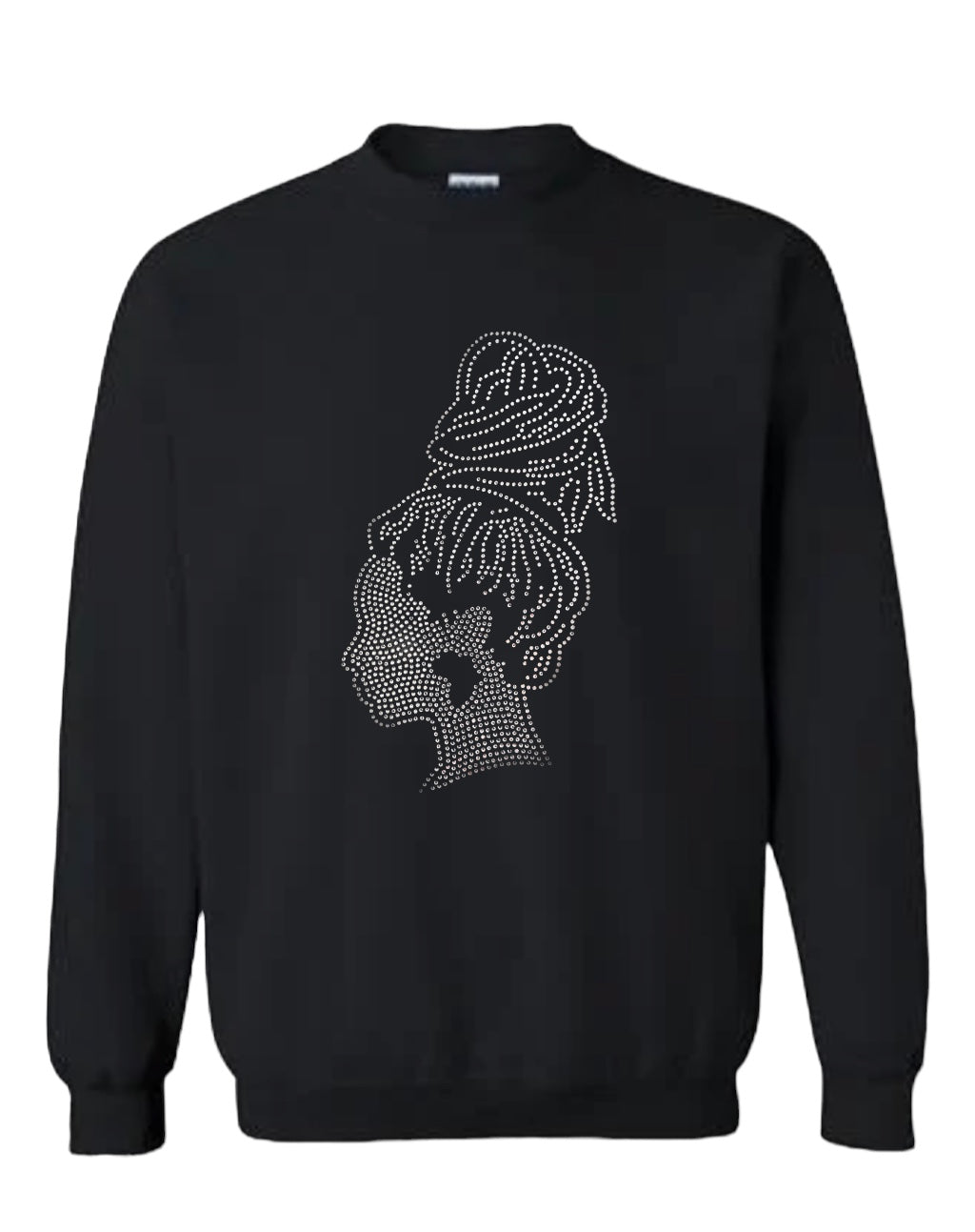 Loc Queen Rhinestone Unisex Sweatshirt