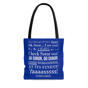 Zeta Phi Beta Soror Tote Bag