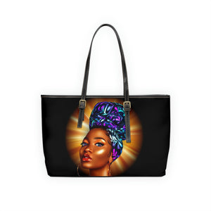 Headwrap Queen PU Leather Shoulder Bag