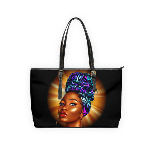 Headwrap Queen PU Leather Shoulder Bag