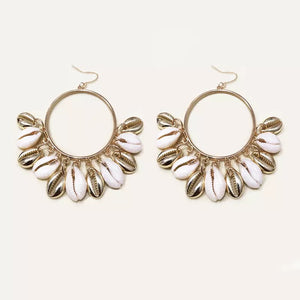 Cowrie Shell Earrings